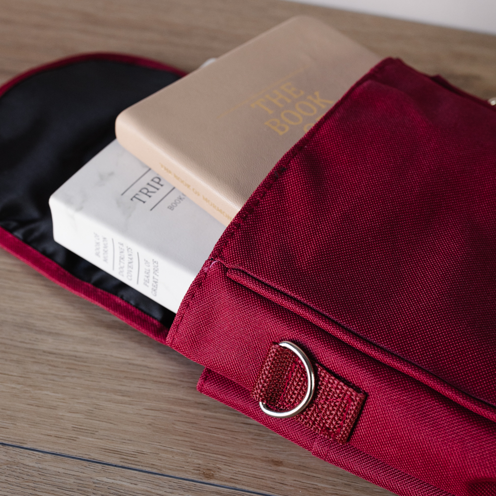 Scripture Bag - Red Floral - PCM-FO50BU