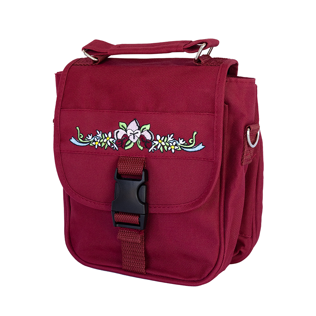 Scripture Bag - Red Floral - PCM-FO50BU