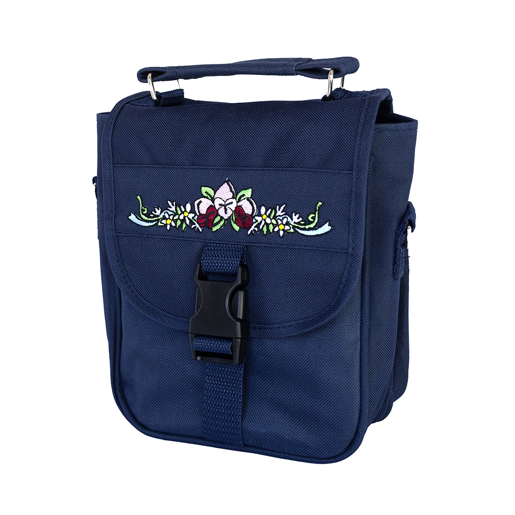 Scripture Bag - Blue Floral - PCM-FO50NY