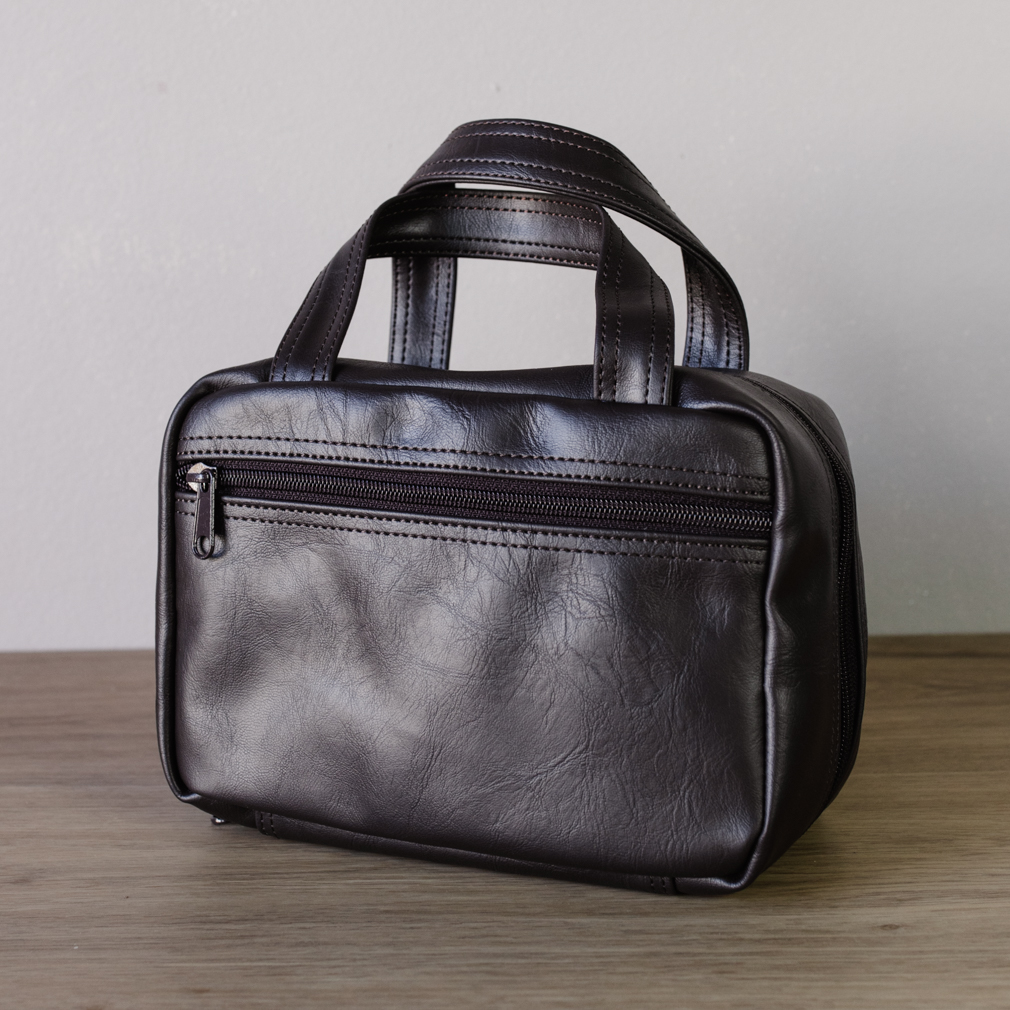 Small Scripture Case - Brown Simulated Leather - PCM-ST25BR