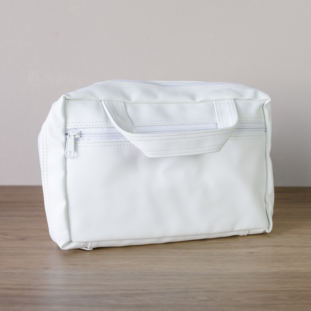 Scripture Case - White Simulated Leather - PCM-STL25WH