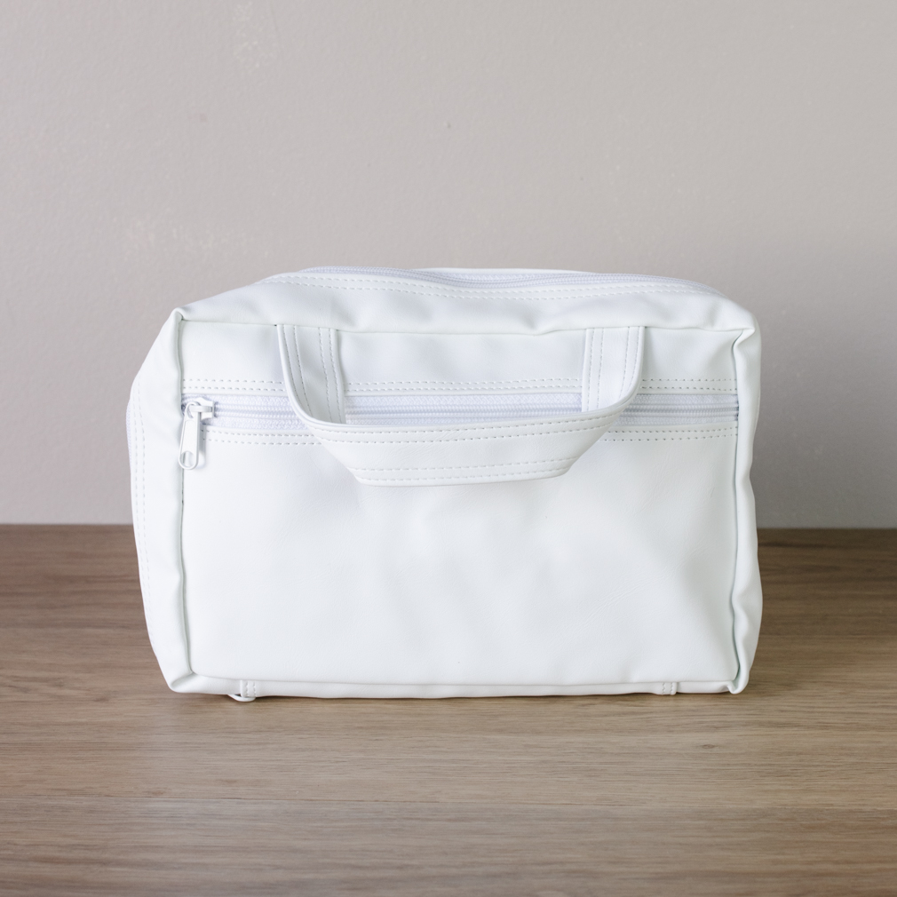 Scripture Case - White Simulated Leather - PCM-STL25WH