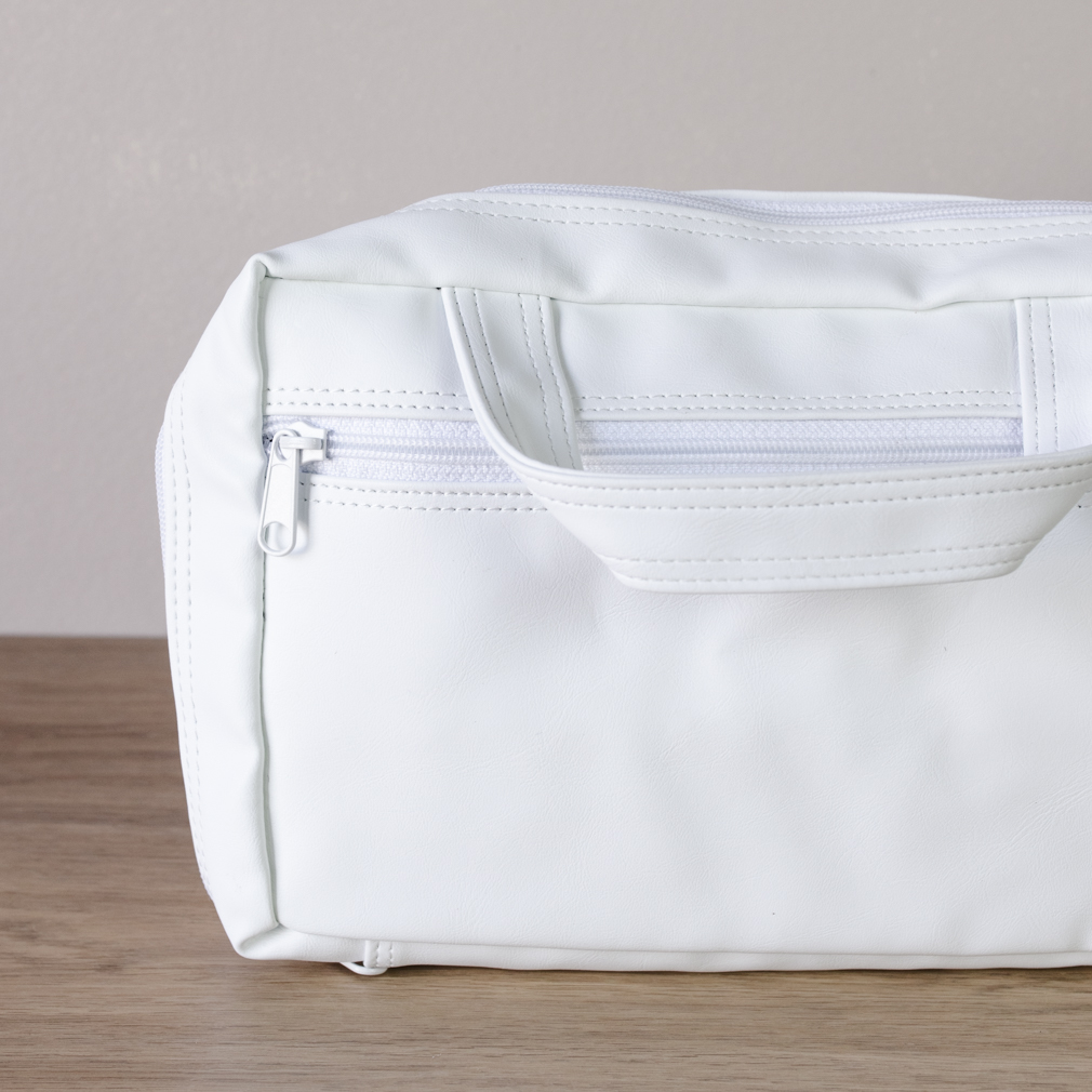 Scripture Case - White Simulated Leather - PCM-STL25WH