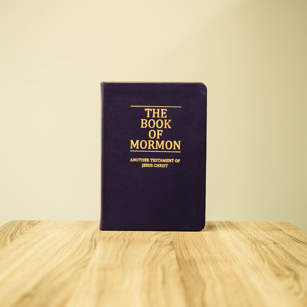 Hand-Bound Genuine Leather Book of Mormon - Violet - LDP-HB-BOM-VLT
