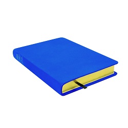Large Hand-Bound Genuine Leather Triple - Royal Blue blue lds scriptures, custom lds scriptures, blue lds scripture, blue triple combination,color triple combination scriptures,blue triple combination scriptures