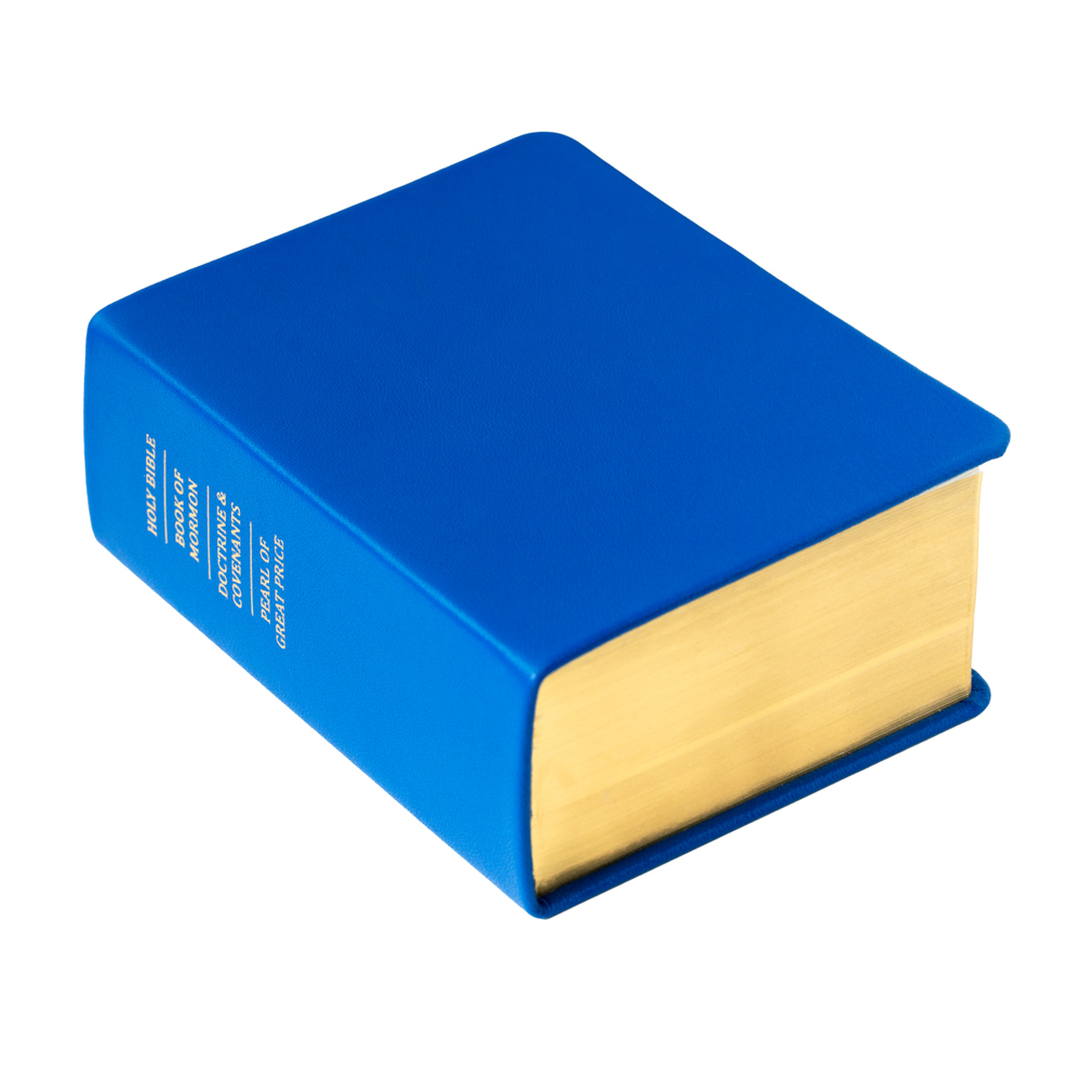 Hand-Bound Genuine Leather Quad - Royal Blue - LDP-HB-RQ-RBL