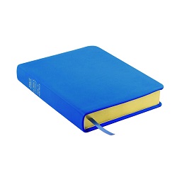 Hand-Bound Genuine Leather Triple - Royal Blue