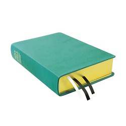 Large Hand-Bound Genuine Leather Bible - Teal Teal lds scriptures, custom lds scriptures, teal lds scripture, teal Bible combination, color Bible combination scriptures, teal Bible combination scriptures