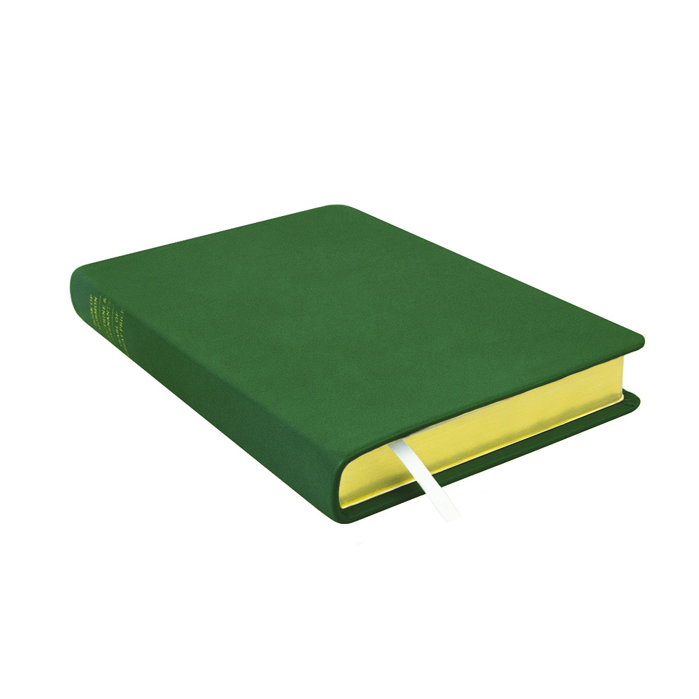 Large Hand-Bound Genuine Leather Triple - Emerald Green - LDP-HB-LT-EGN