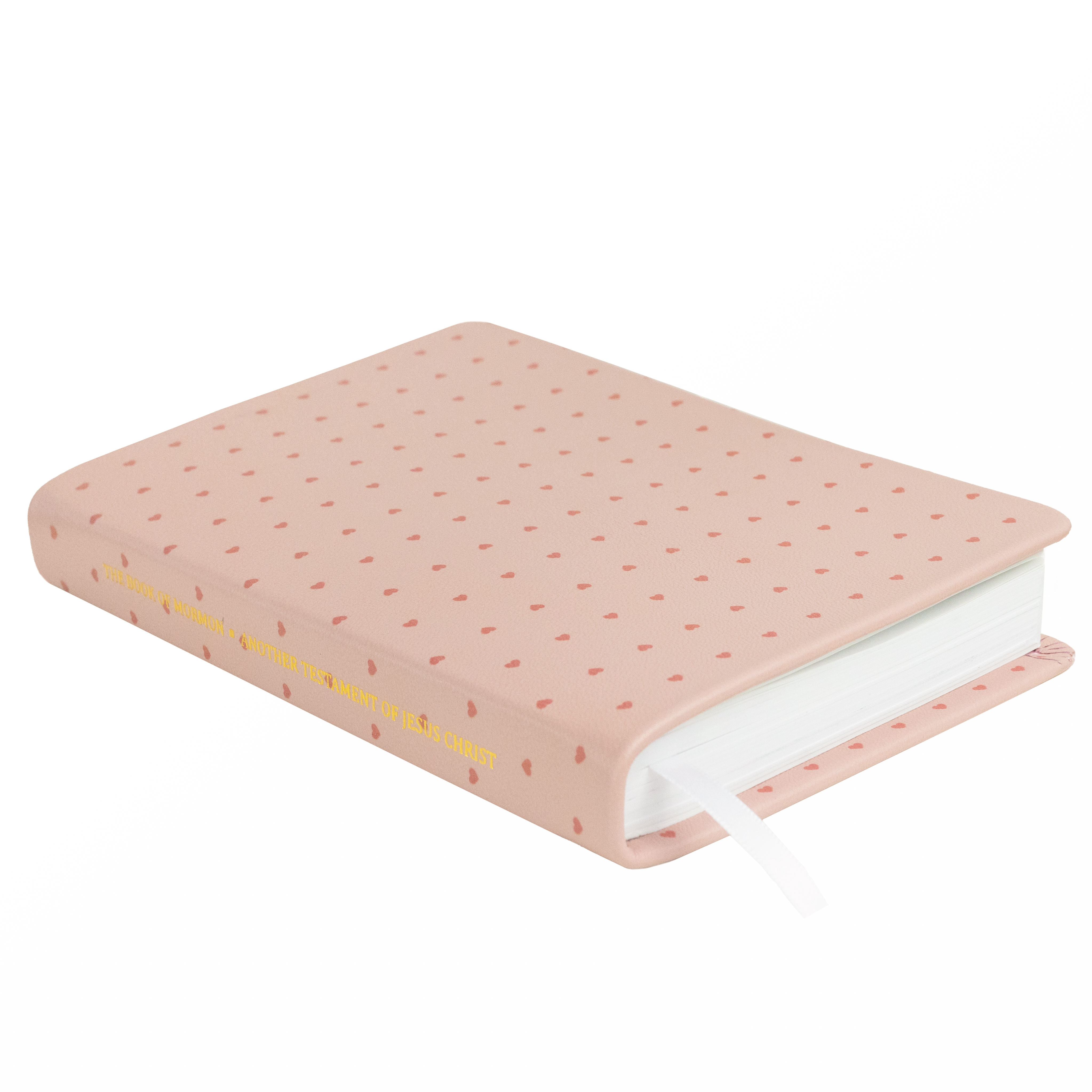 Hand-Bound Genuine Leather Book of Mormon - Amore - LDP-HB-PBM-BPK-A