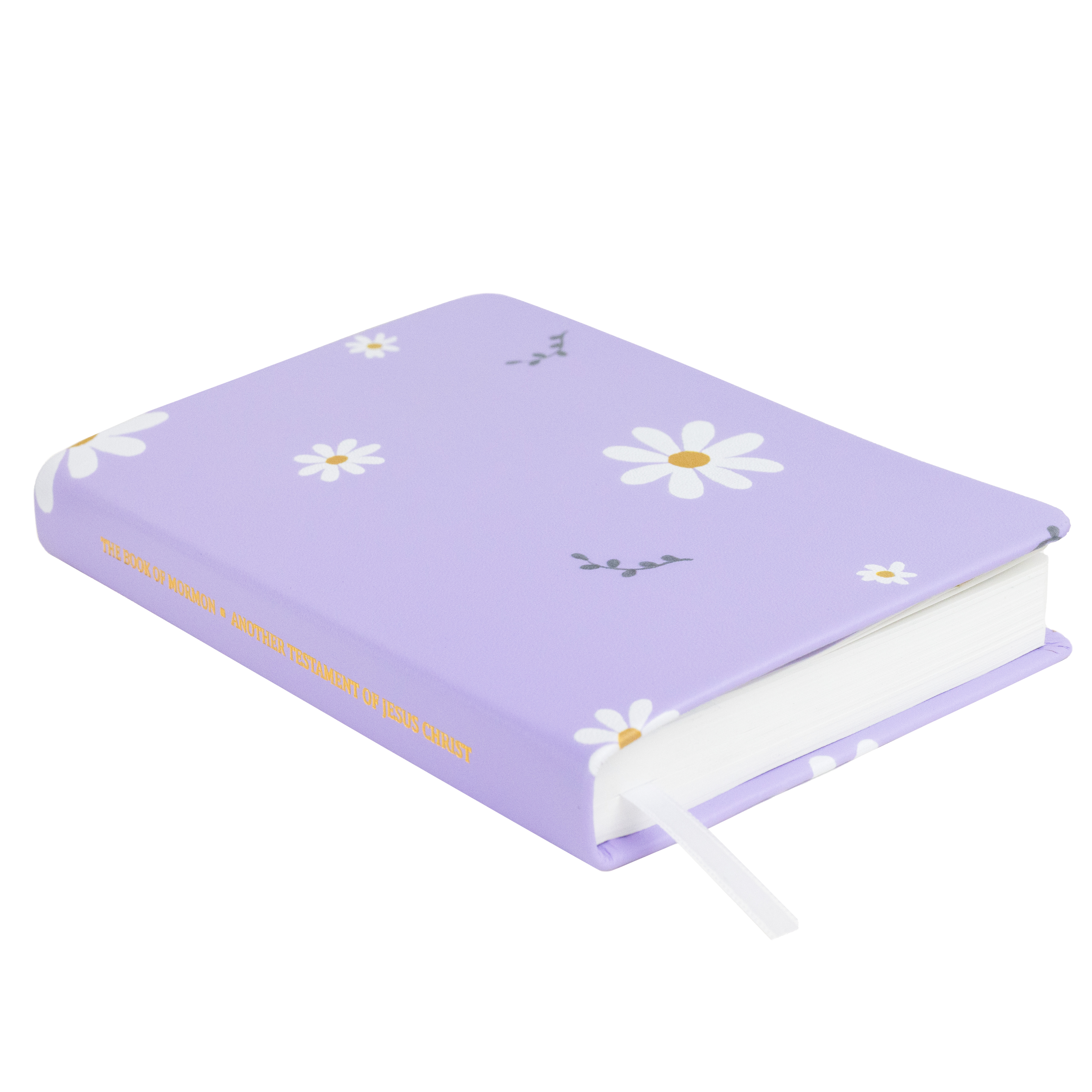 Hand-Bound Genuine Leather Book of Mormon - Daisy Dreams (6 Colors) - LDP-HB-PBM-DD