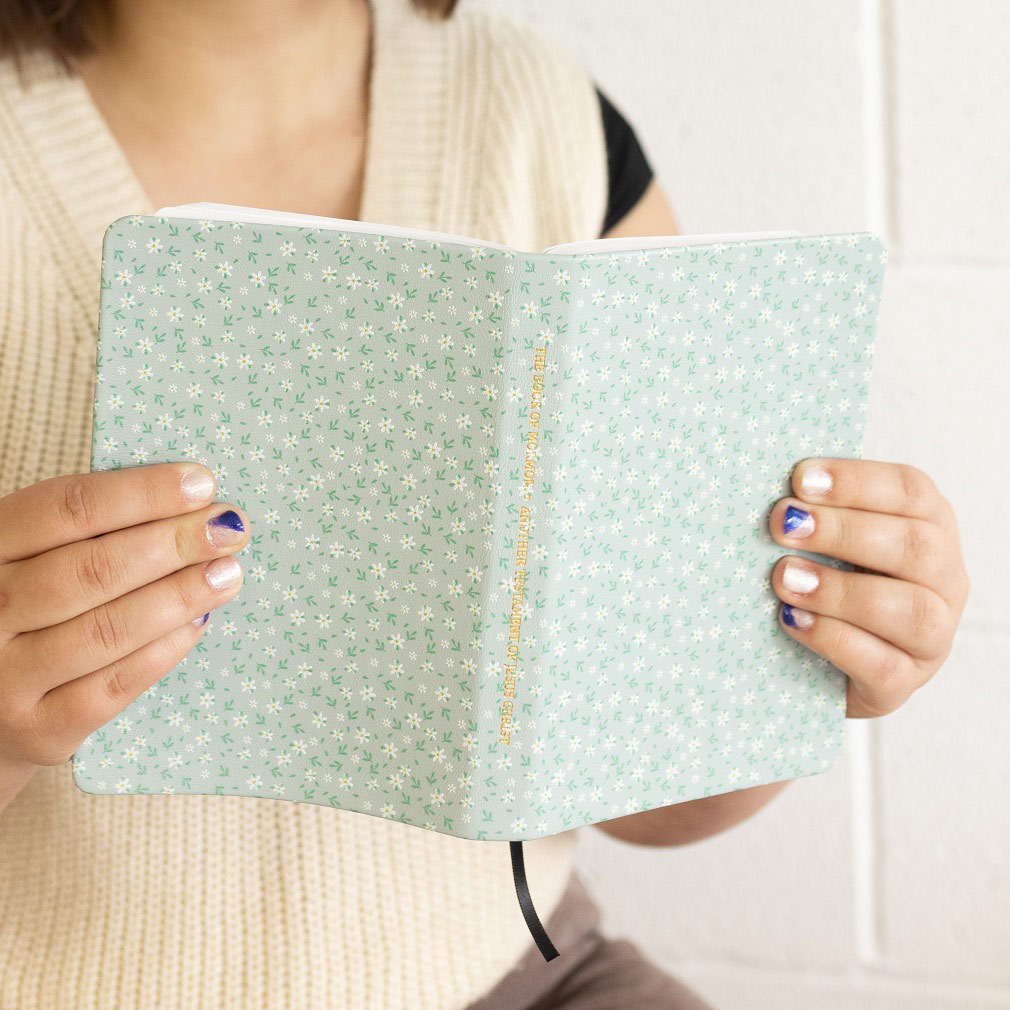 Hand-Bound Genuine Leather Book of Mormon - Daisy May (6 Colors) - LDP-HB-PBM-DM