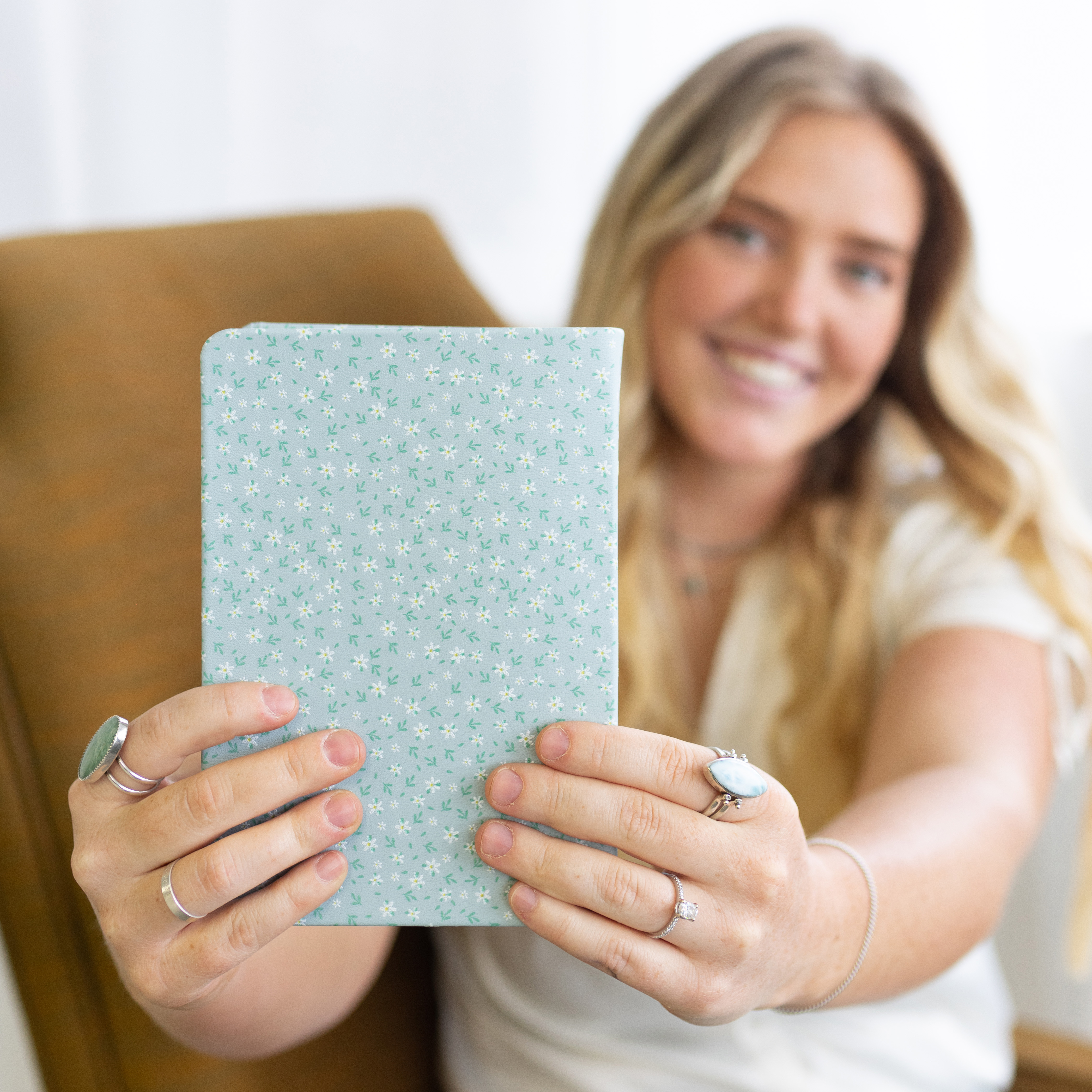 Hand-Bound Genuine Leather Book of Mormon - Daisy May (6 Colors) - LDP-HB-PBM-DM