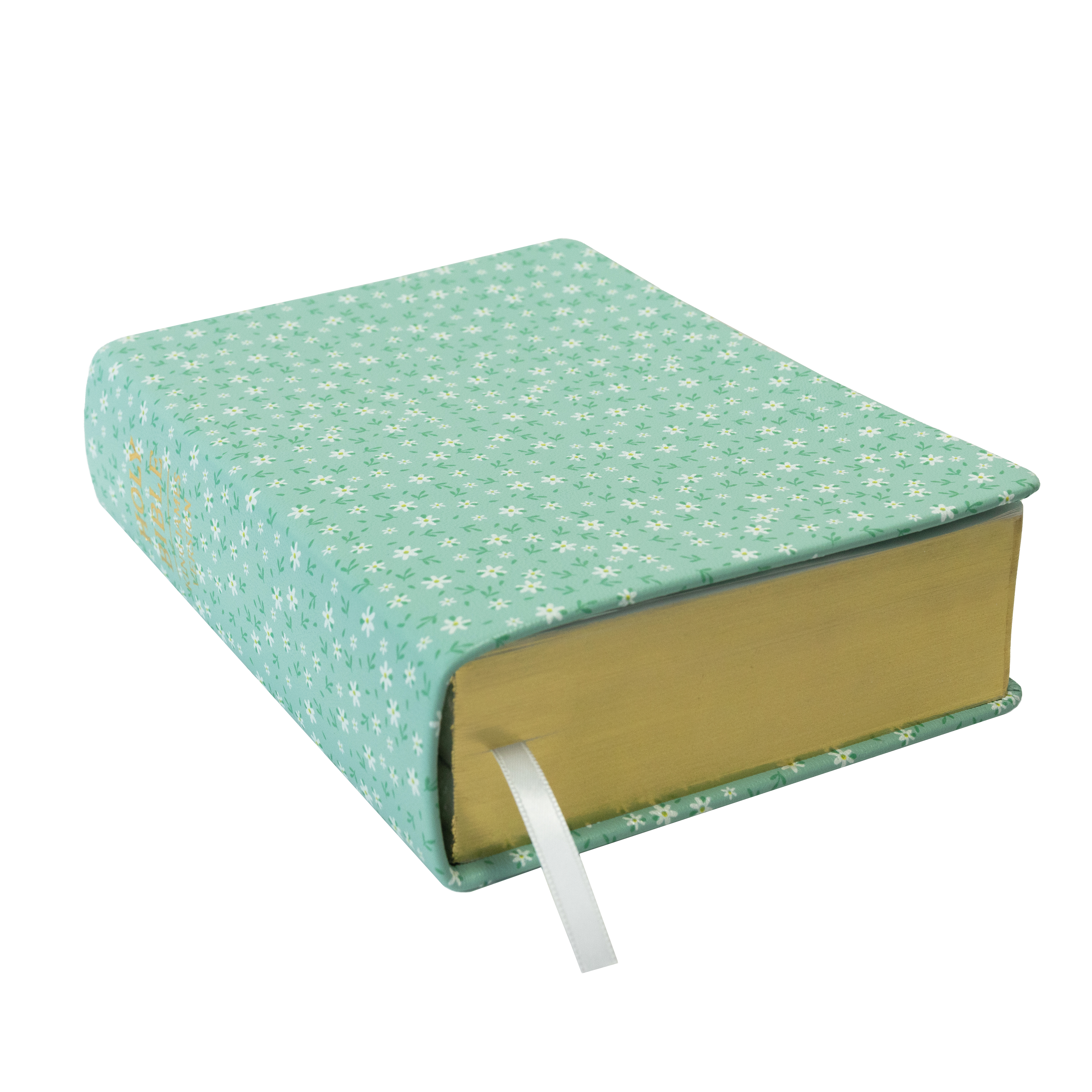 Hand-Bound Genuine Leather Bible - Daisy May (6 Colors) daisy pattern, daisy scriptures, daisy pattern scriptures, daisy, daisies, pattern scriptures, patterned scriptures, lds scriptures, scriptures