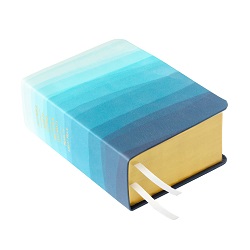 Hand-Bound Genuine Leather Quad - Ocean Depths