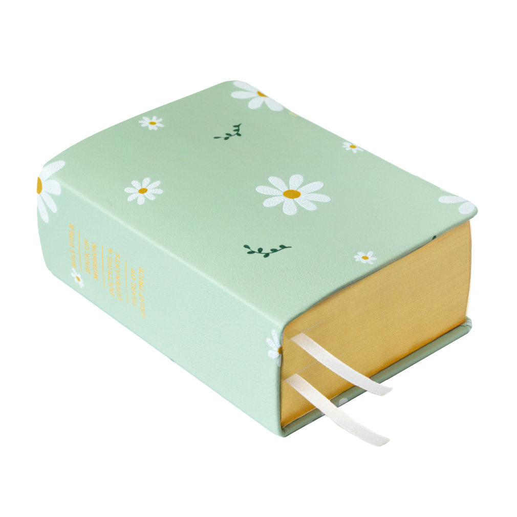 Hand-Bound Genuine Leather Quad - Daisy Dreams (6 Colors) - LDP-HB-PRQ-DD