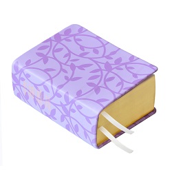 Hand-Bound Genuine Leather Bible - Grapevine purple scriptures, purple pattern scriptures, pattern scriptures, patterned scriptures, pattern lds scriptures, patterned lds scriptures, scriptures, lds scriptures