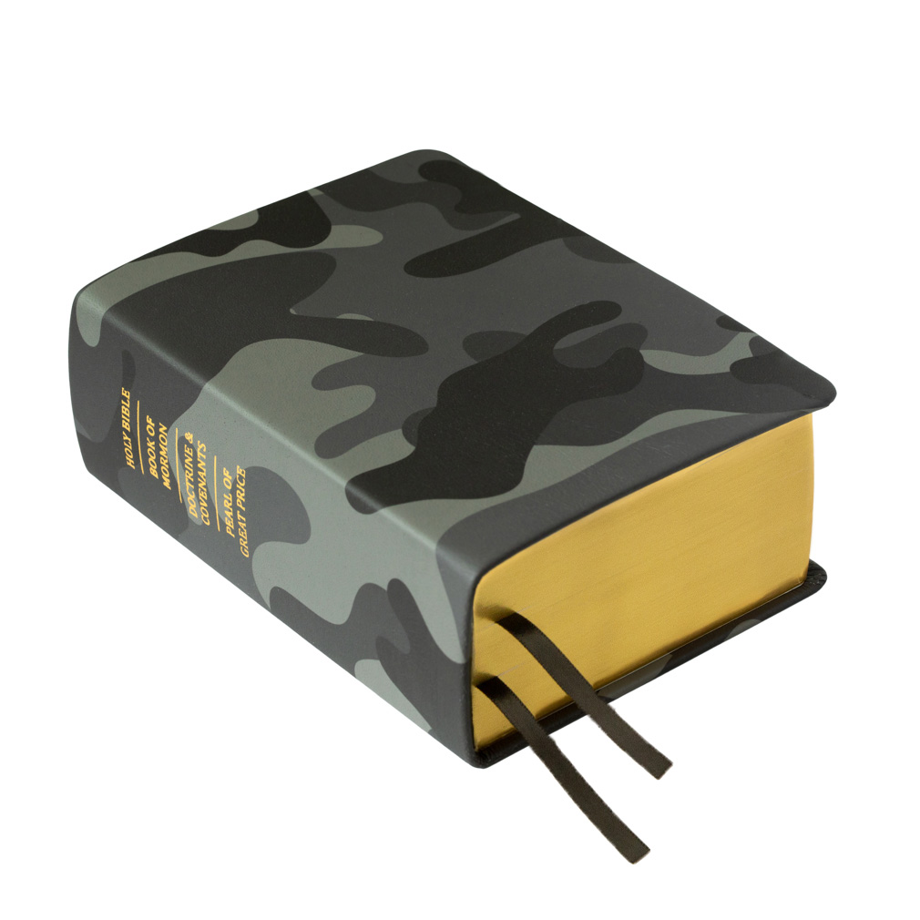 Hand-Bound Genuine Leather Quad - Midnight Camo - LDP-HB-PRQ-SGR-MDC
