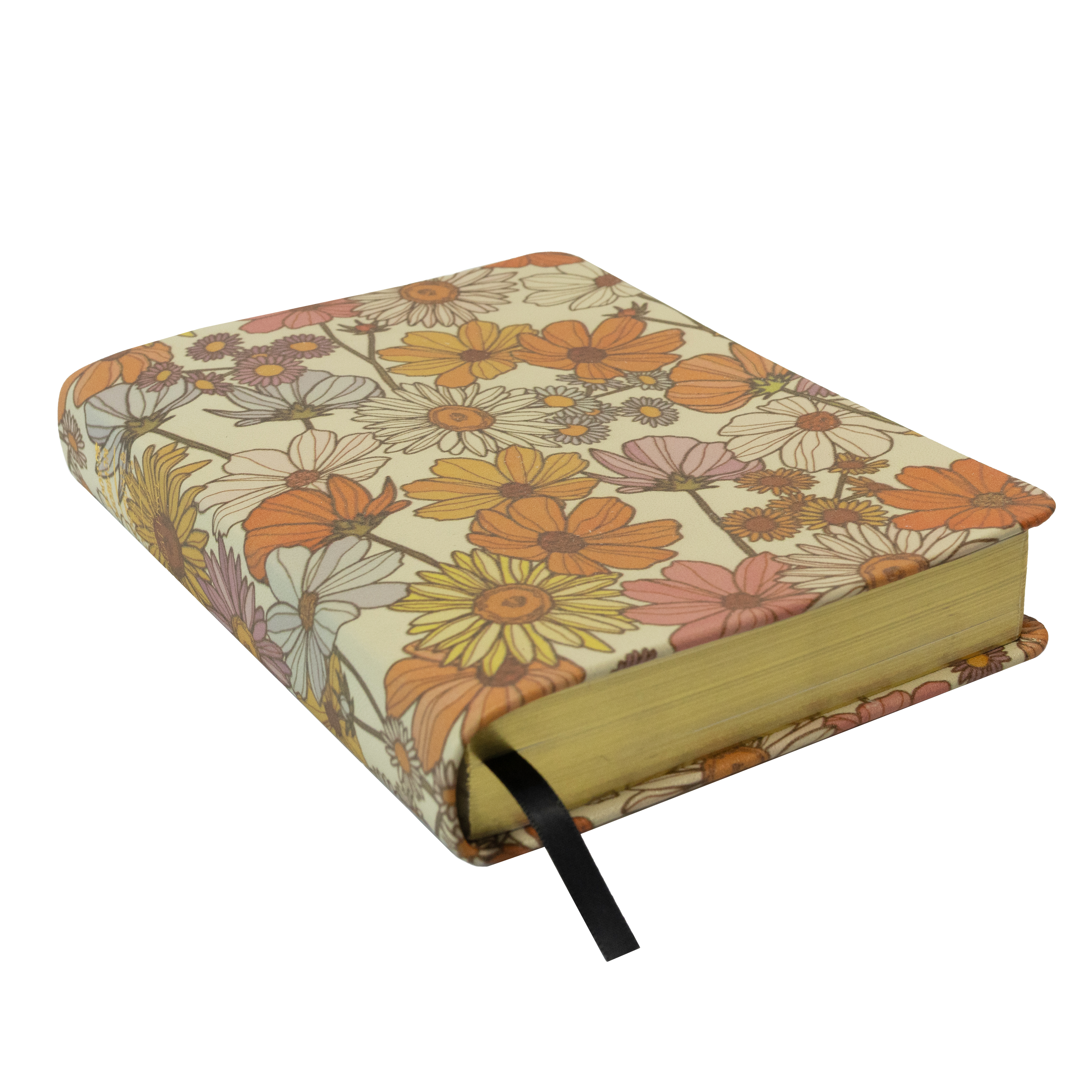 Hand-Bound Genuine Leather Triple - Boho Bloom boho scriptures, flowers, flower, flower scriptures, flowers scriptures, lds scriptures, pattern, pattern scriptures, patterned scriptures, pattern lds scriptures, patterned lds scriptures