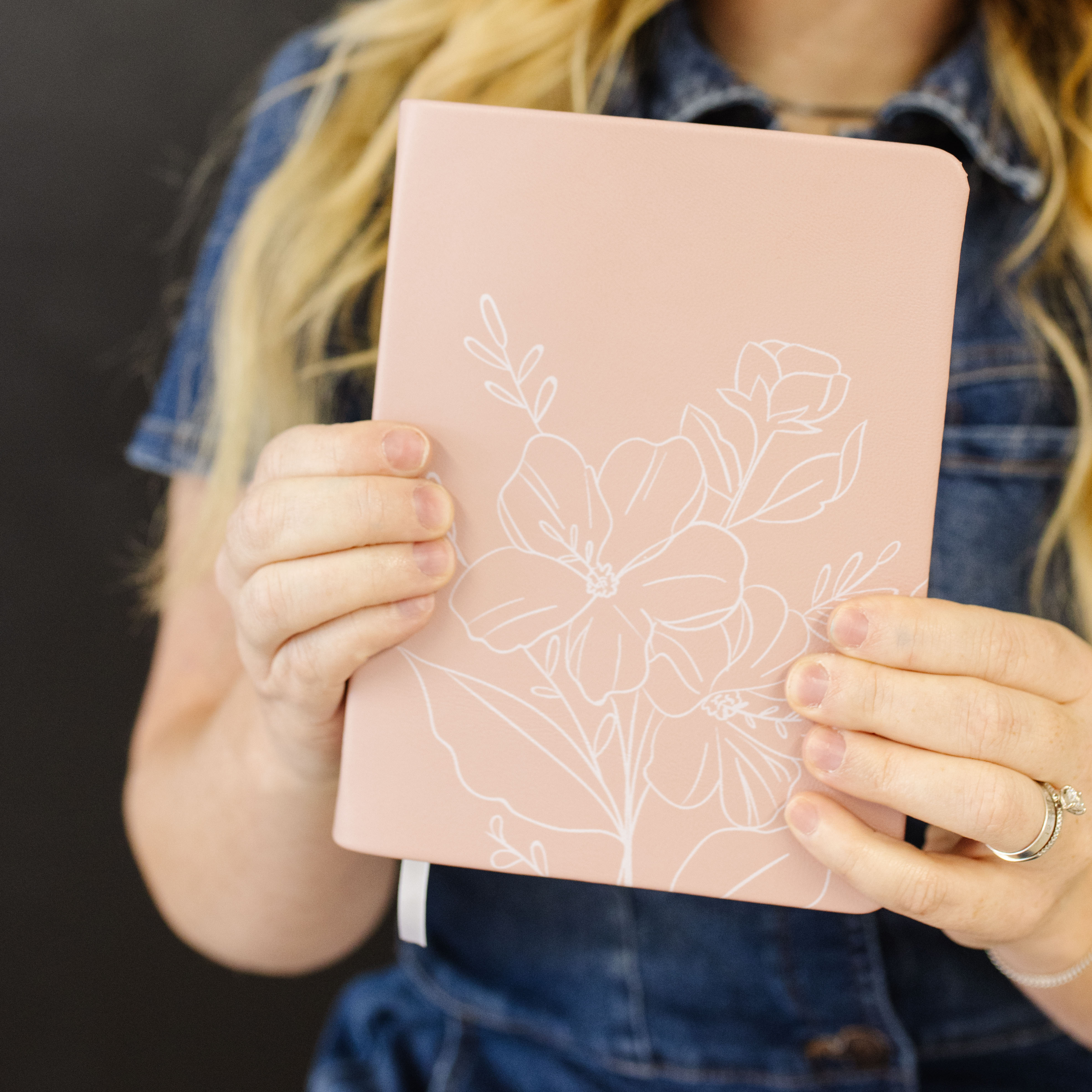 Hand-Bound Genuine Leather Triple - Wildflower Meadow (29 Colors) - LDP-HB-PRT-WM