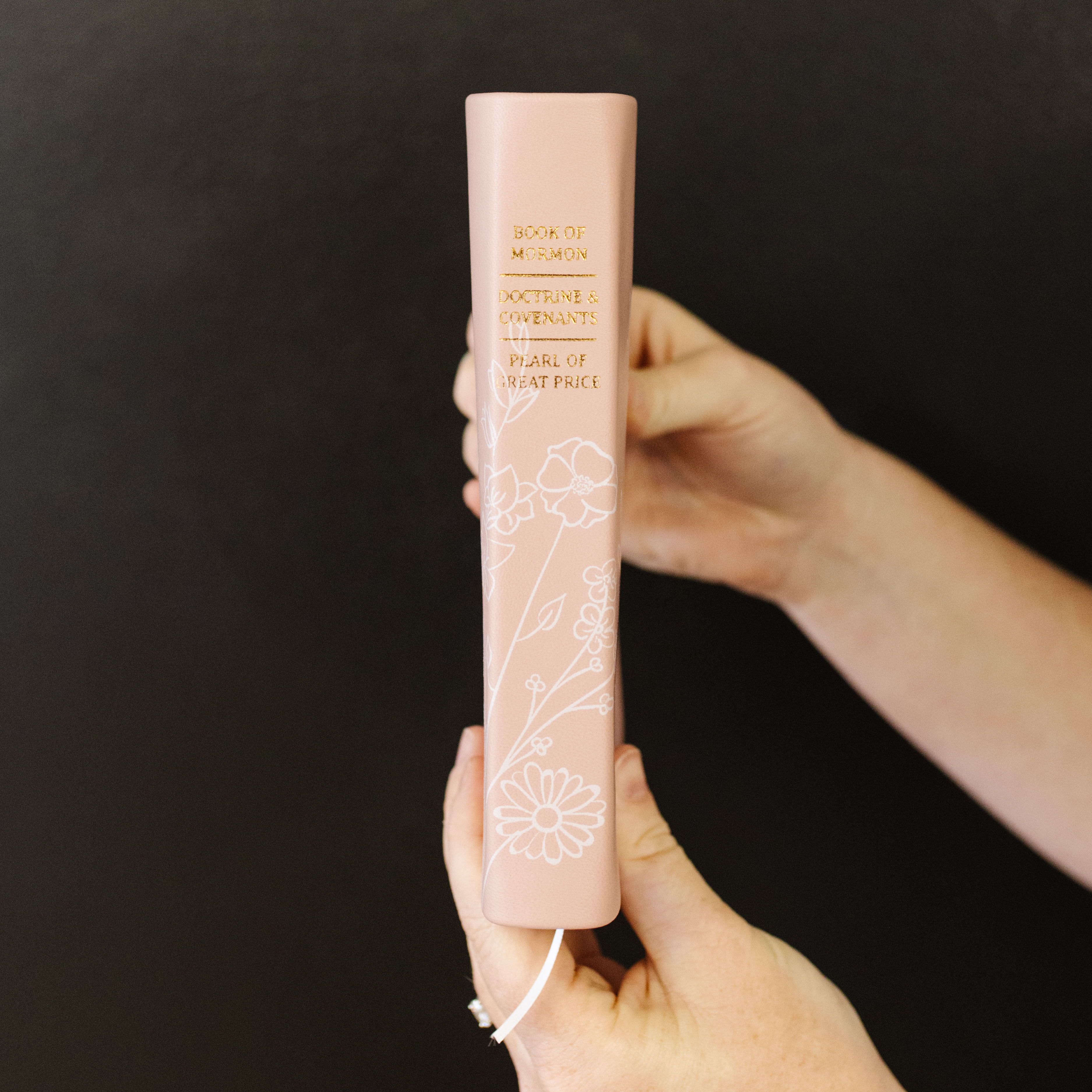 Hand-Bound Genuine Leather Triple - Wildflower Meadow (29 Colors) - LDP-HB-PRT-WM