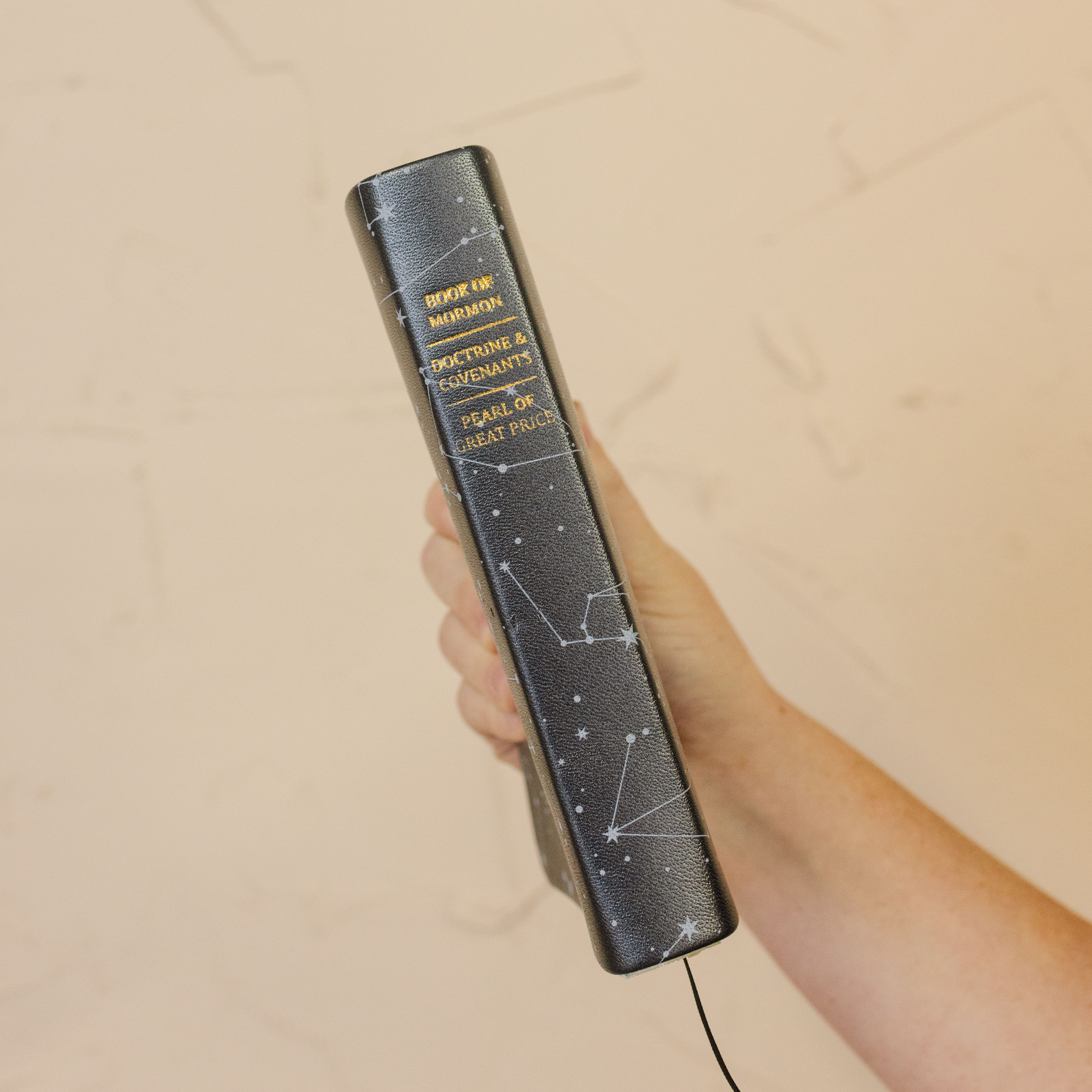 Hand-Bound Genuine Leather Triple - Zodiac Constellations - LDP-HB-PRT-PZM-ZC