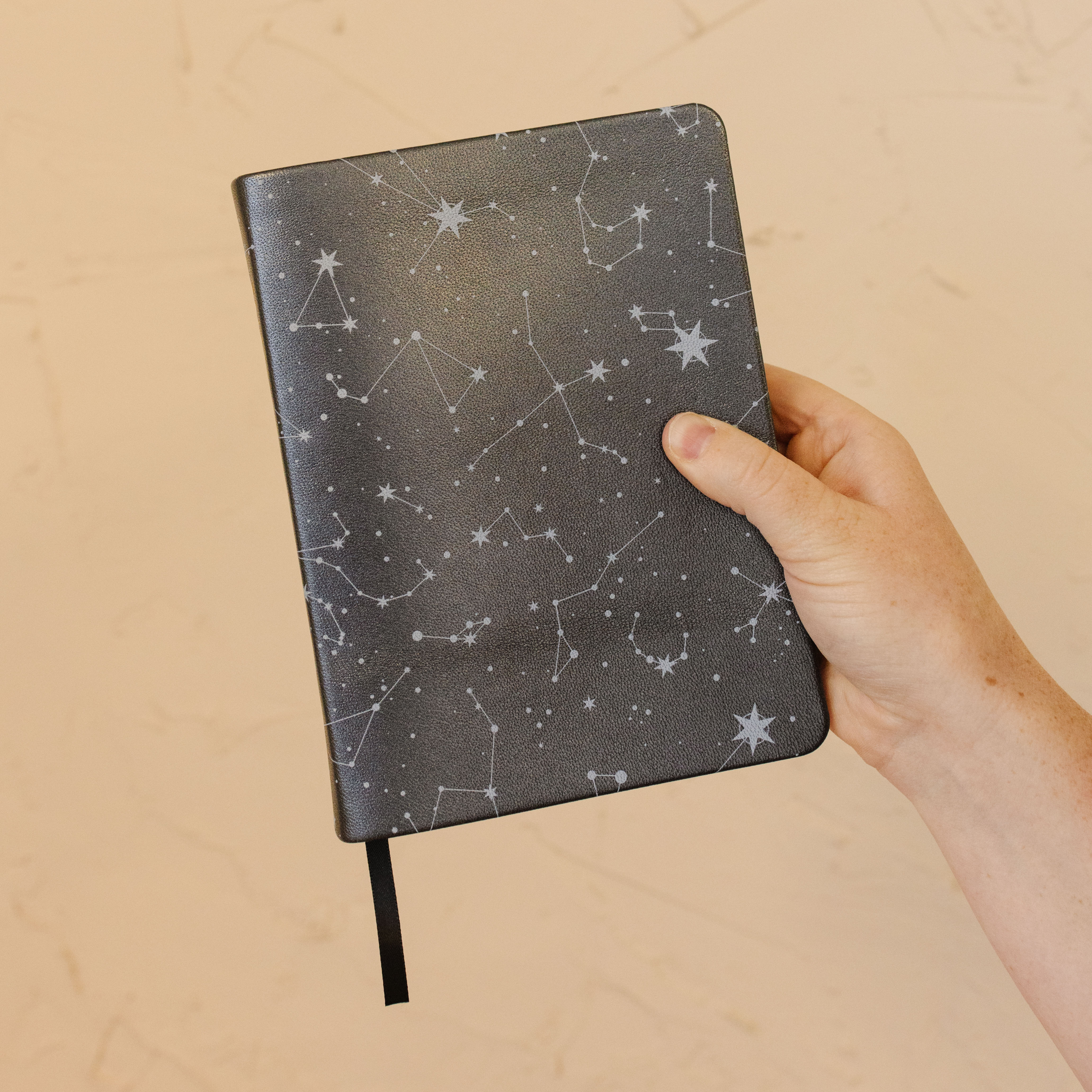 Hand-Bound Genuine Leather Triple - Zodiac Constellations - LDP-HB-PRT-PZM-ZC