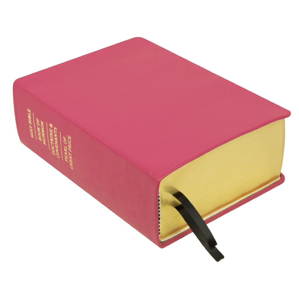 Hand-Bound Genuine Leather Quad - Pink - LDP-HB-RQ-PNK