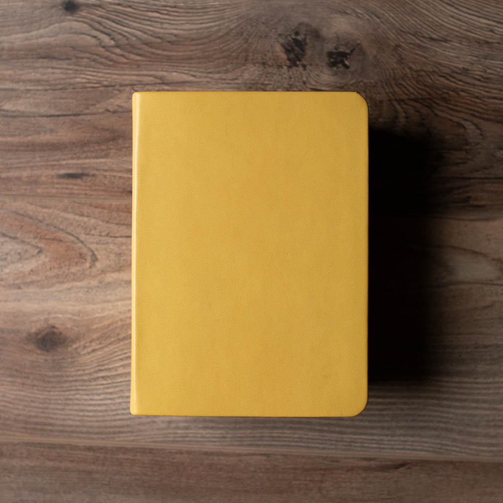 Hand-Bound Genuine Leather Bible - Buttercup Yellow - LDP-HB-RB-BCY