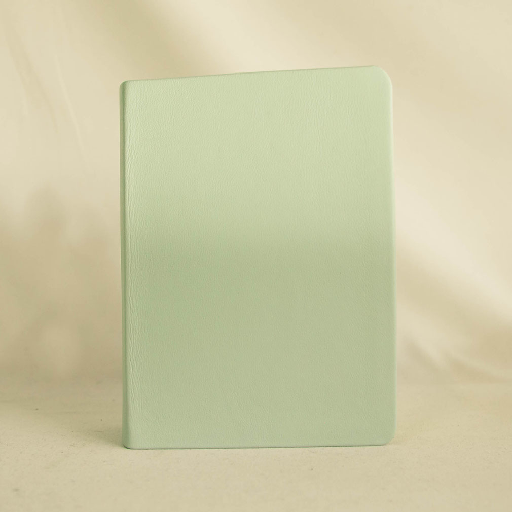 Hand-Bound Genuine Leather Quad - Mint Green - LDP-HB-RQ-MNT