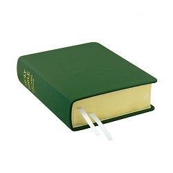 Hand-Bound Genuine Leather Bible - Emerald Green