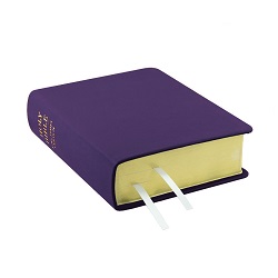 Hand-Bound Genuine Leather Bible - Violet