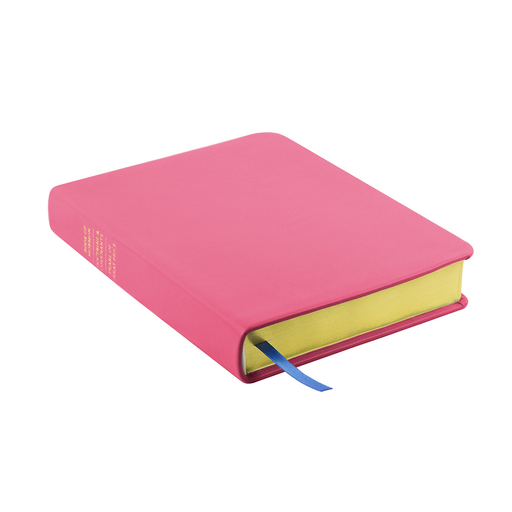 Hand-Bound Genuine Leather Triple - Pink - LDP-HB-RT-PNK