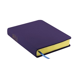 Hand-Bound Genuine Leather Triple - Violet purple lds scriptures, custom lds scriptures, purple lds scripture, purple triple combination,color triple combination scriptures,purple triple combination scriptures