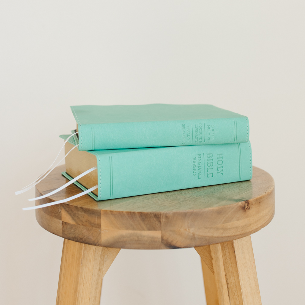 Hand-Bound Simulated Leather Triple - Tropical Turquoise - LDP-HB-RT-TT