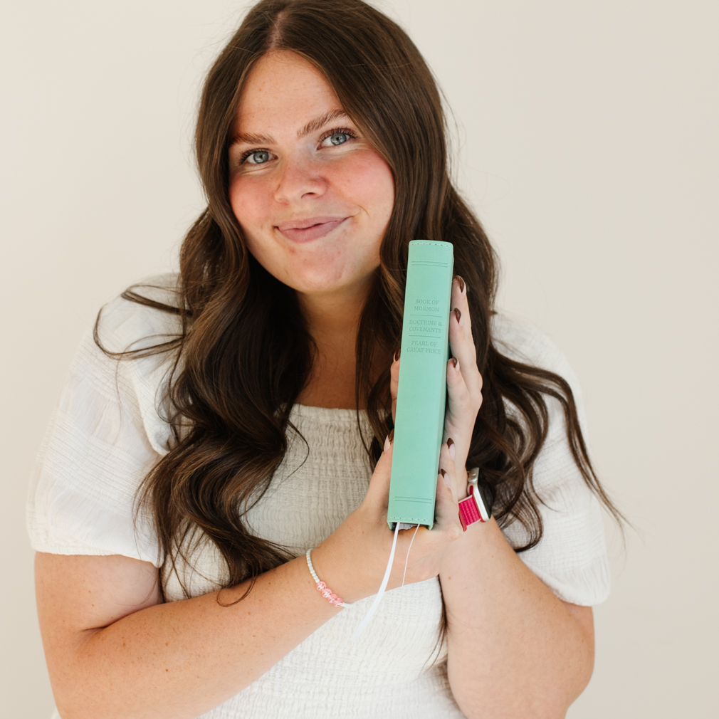 Hand-Bound Simulated Leather Triple - Tropical Turquoise - LDP-HB-RT-TT