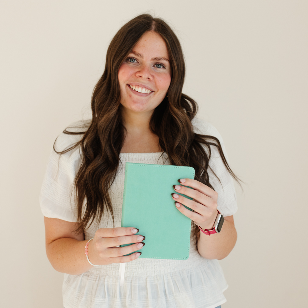 Hand-Bound Simulated Leather Triple - Tropical Turquoise - LDP-HB-RT-TT