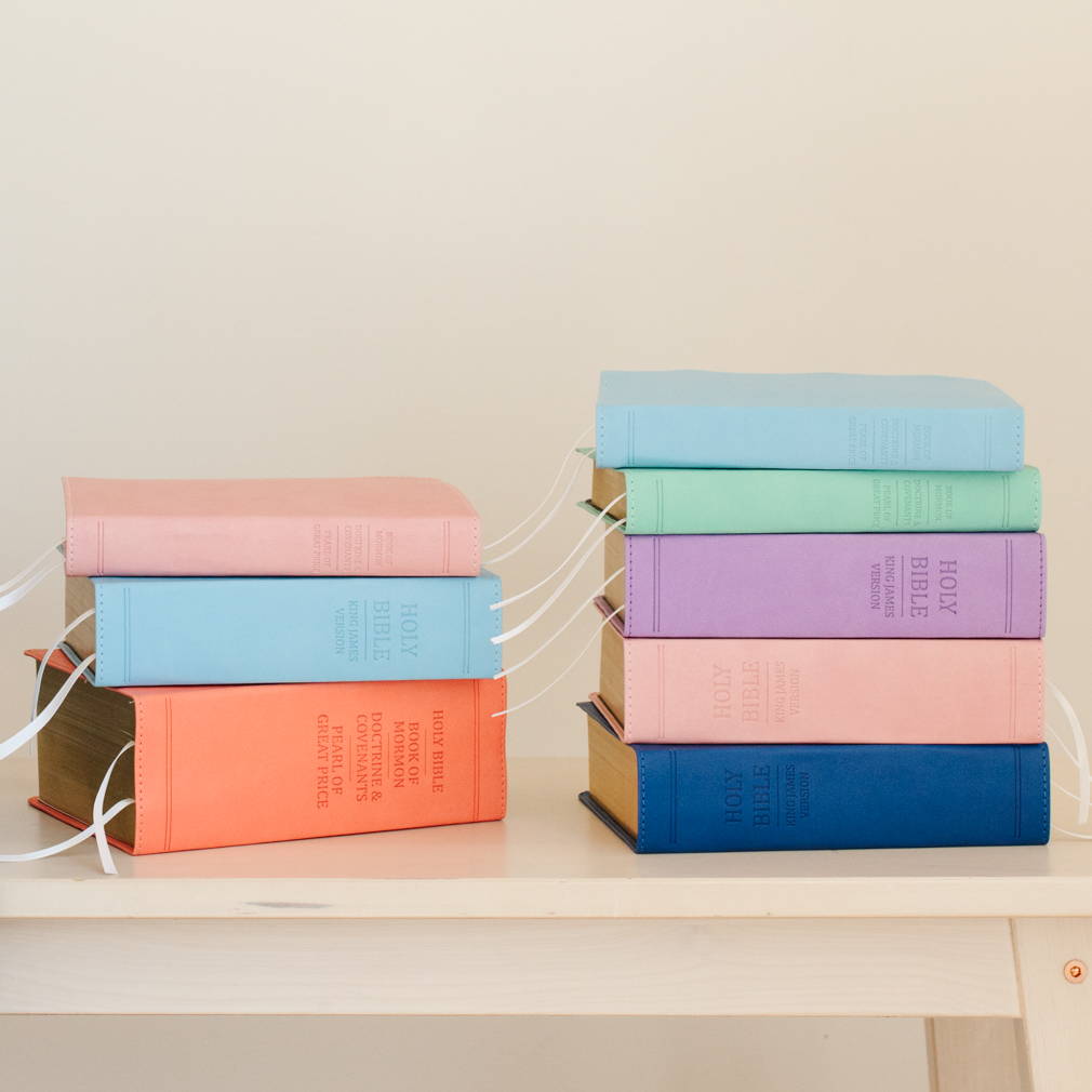 Hand-Bound Simulated Leather Triple - Breezy Blue - LDP-HB-RT-BB