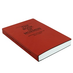 Leatherette Book of Mormon - Red color lds scriptures, red lds scriptures, turquoise lds scriptures, blue lds scriptures, green lds scriptures, 