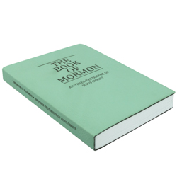 Leatherette Book of Mormon - Teal color lds scriptures, teal lds scriptures, turquoise lds scriptures, blue lds scriptures, green lds scriptures, 