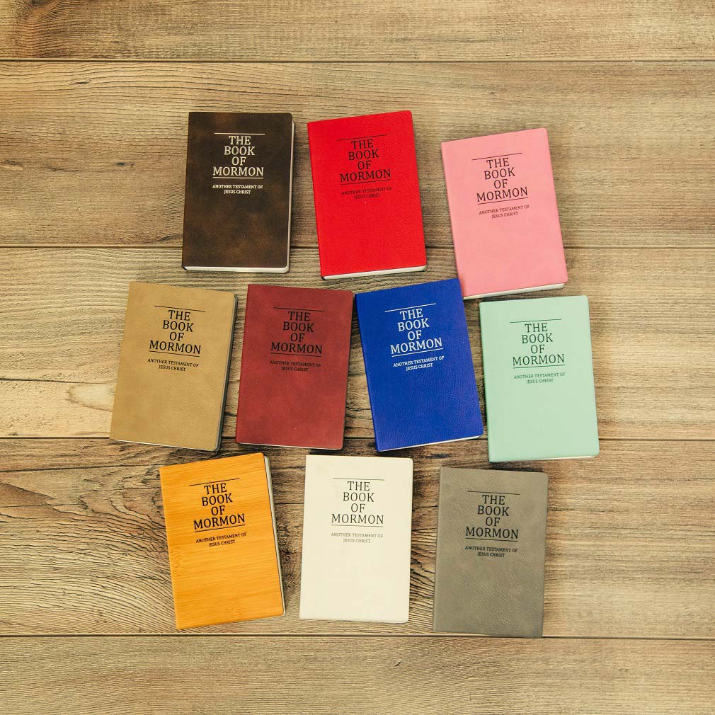 Leatherette Pocket Book of Mormon - Pink - LDP-LSC-PBOM-B-PINK