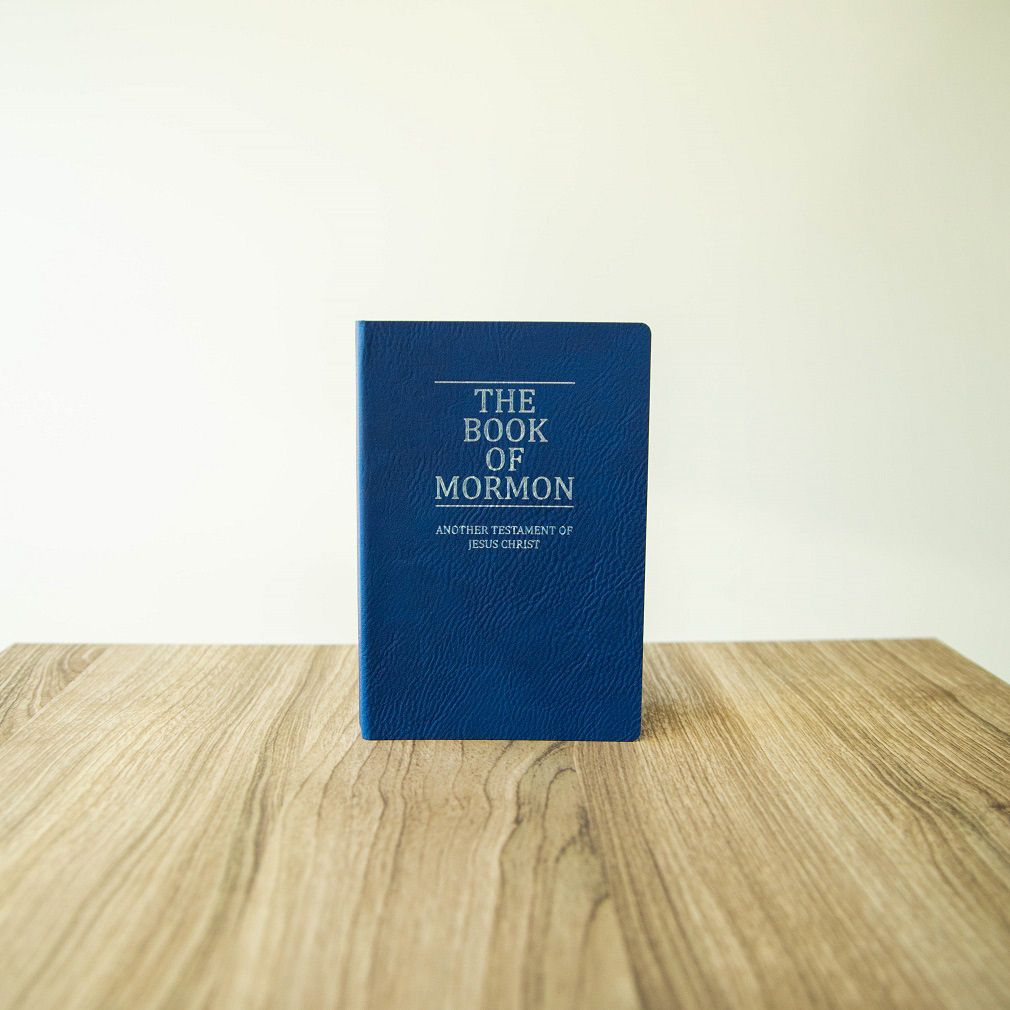 Leatherette Pocket Book of Mormon - Blue - LDP-LSC-PBOM-B-BLU