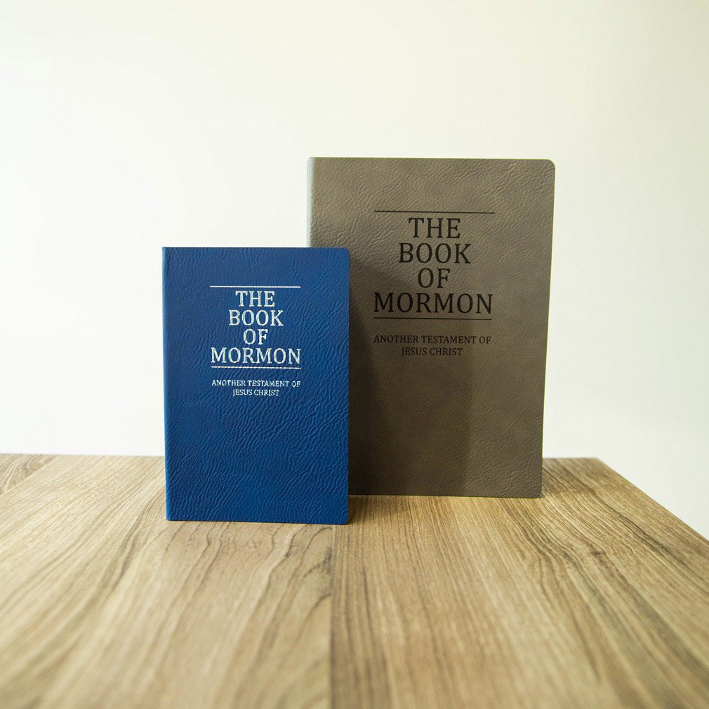 Leatherette Pocket Book of Mormon - Blue - LDP-LSC-PBOM-B-BLU