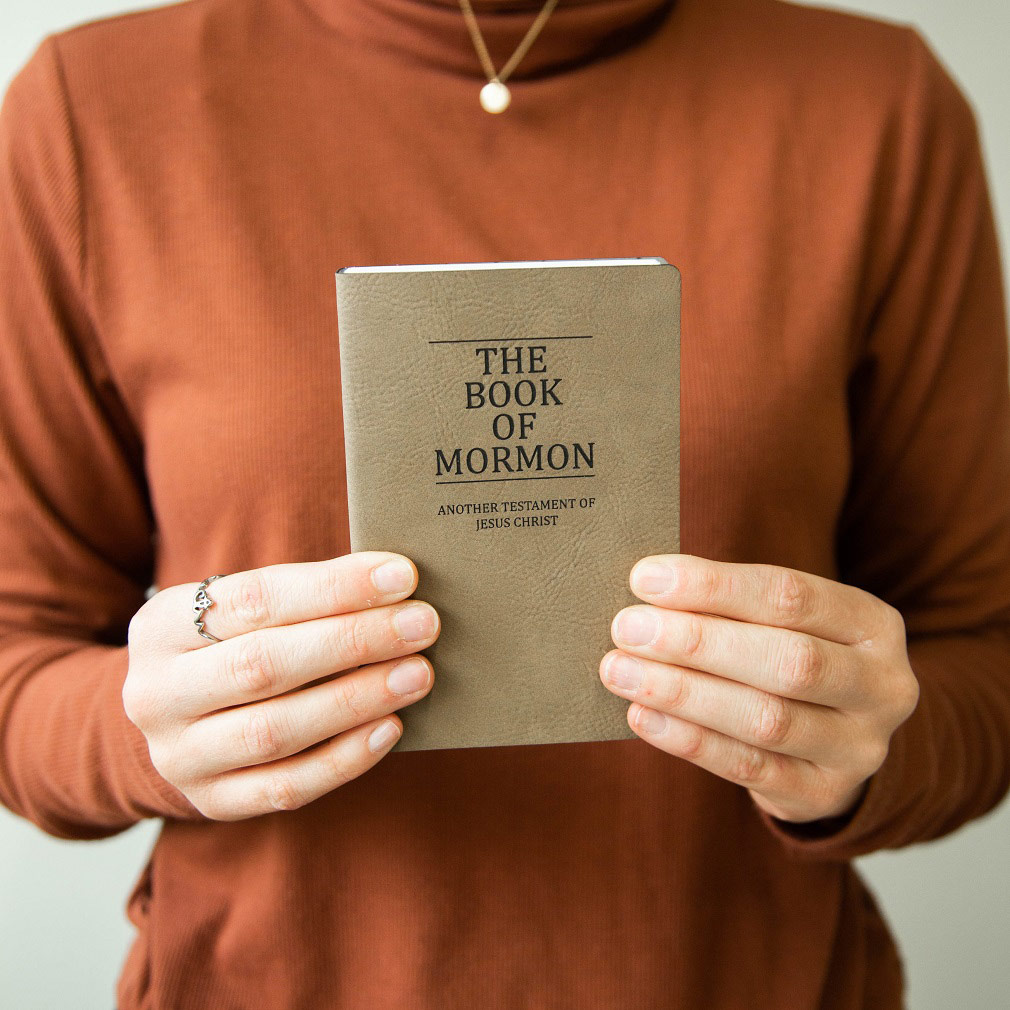 Leatherette Pocket Book of Mormon - Light Brown - LDP-LSC-PBOM-B-LBR