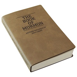 Leatherette Pocket Book of Mormon - Light Brown color lds scriptures, light brown lds scriptures, turquoise lds scriptures, blue lds scriptures, green lds scriptures, 