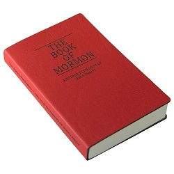Leatherette Pocket Book of Mormon - Red color lds scriptures, red lds scriptures, turquoise lds scriptures, blue lds scriptures, green lds scriptures, 