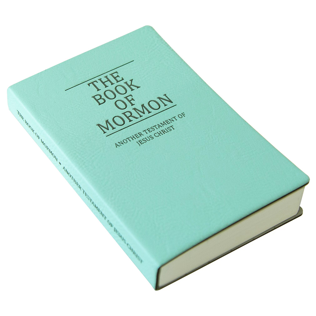 Leatherette Pocket Book of Mormon - Teal - LDP-LSC-PBOM-B-TEAL