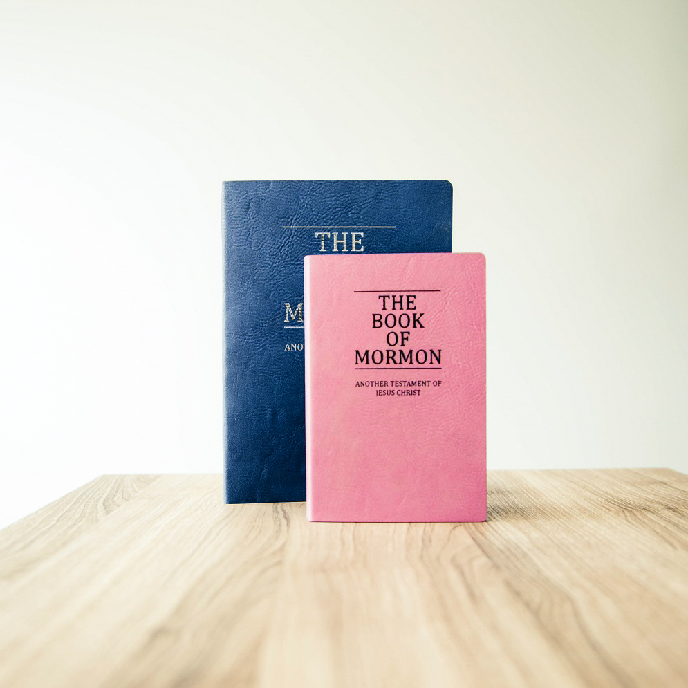 Leatherette Pocket Book of Mormon - Pink - LDP-LSC-PBOM-B-PINK