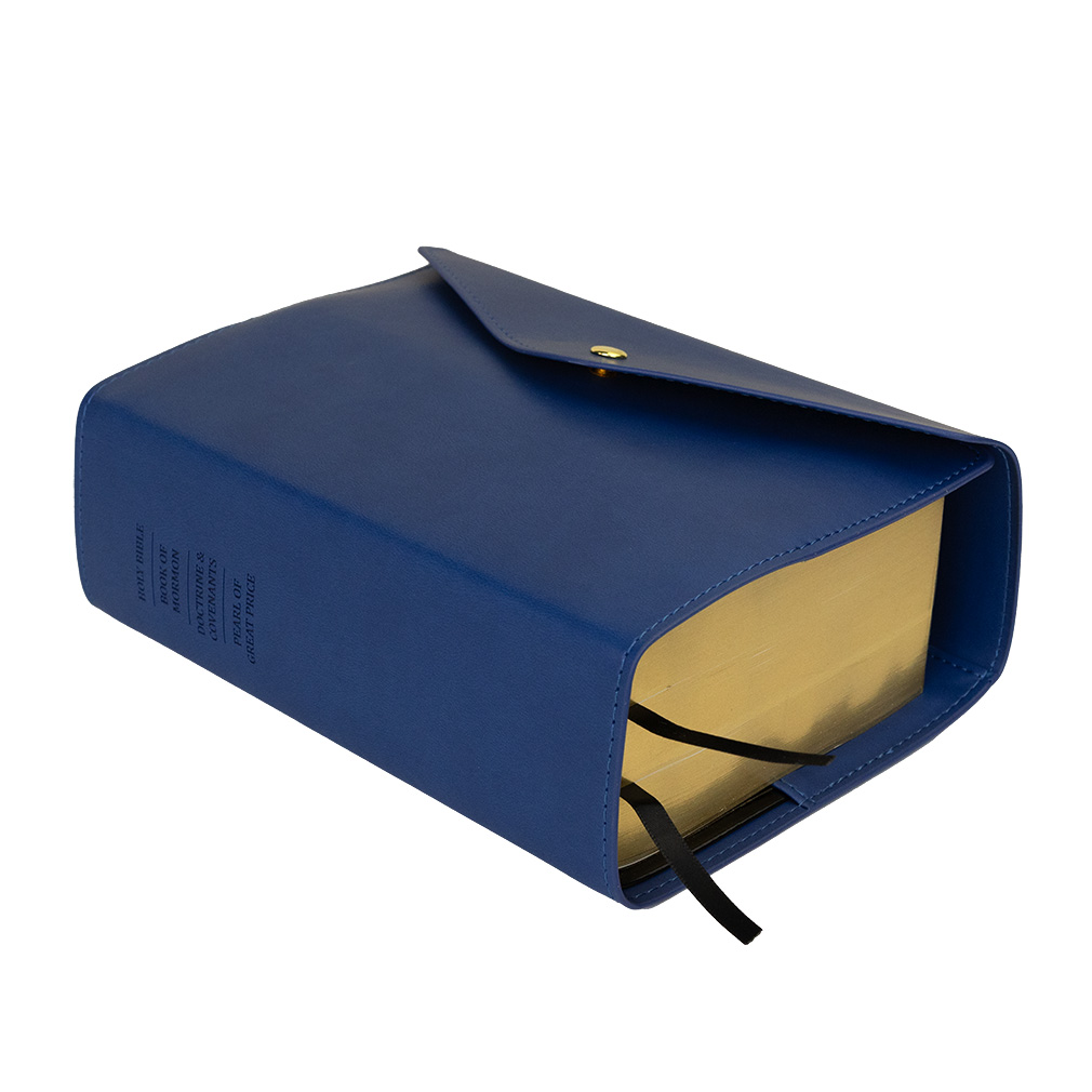 Quad Button Snap Slip Cover - Dark Blue - LDP-CV-BRQ-DBLU
