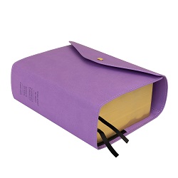 Quad Button Snap Slip Cover - Purple button snap, purple lds scriptures, lds scriptures, purple lds scripture, purple quad, color quad scriptures, purple quad scriptures, scripture cover, lds scripture cover, slip cover, scripture slip cover